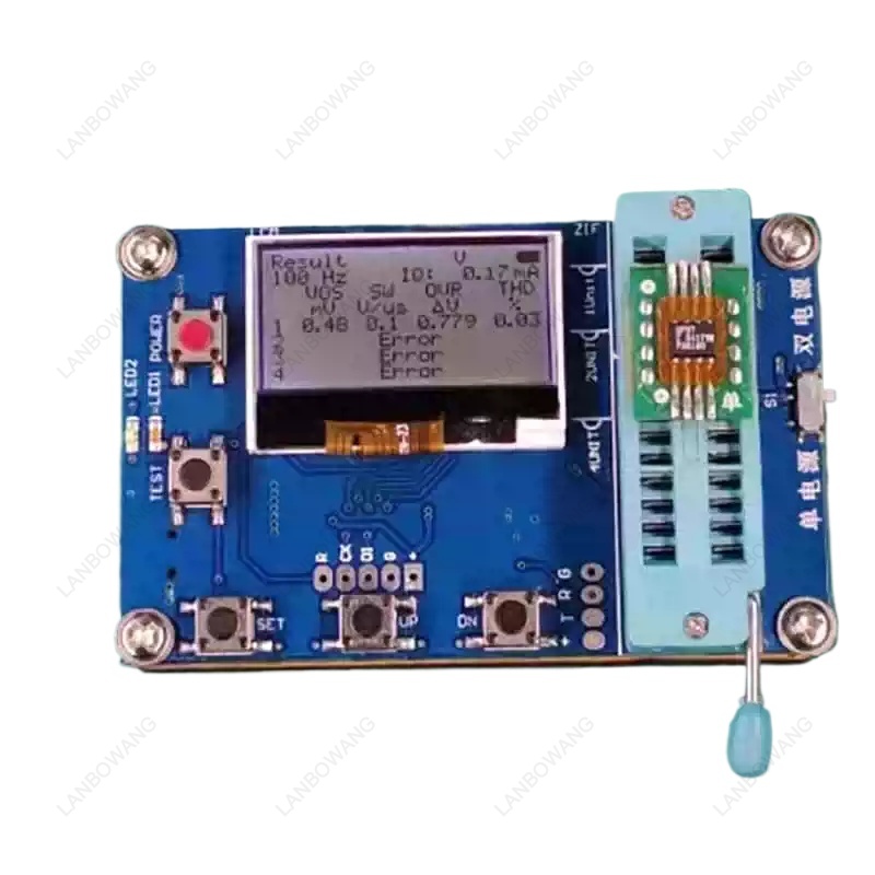 Electronics Repairs - เครื่องทดสอบและตรวจจับแอมพลิฟายเออร์ปฏิบัติการแบบสากล 1-4 ช่องสัญญาณ เครื่องมือทดสอบแอมพลิฟายเออร์ OP แบบรวดเร็ว