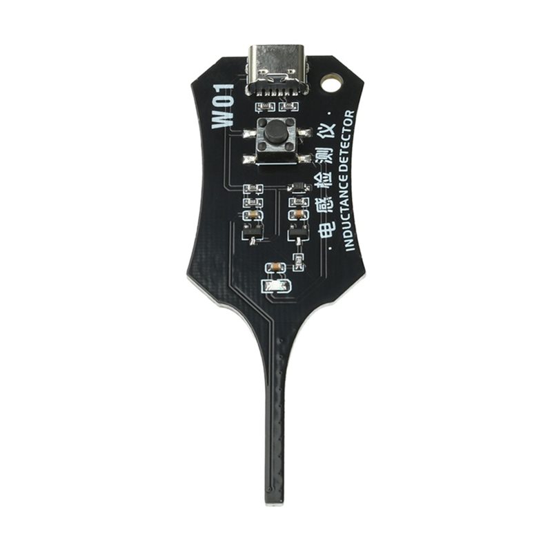 Electronics Repairs - W01 V2.0 สำหรับเครื่องทดสอบความเหนี่ยวนำของคอยล์เมนบอร์ดพร้อมอินเทอร์เฟซประเภท-C สำหรับการตรวจจับข้อบกพร่องในการซ่อมแซมชิ้นส่วนอ