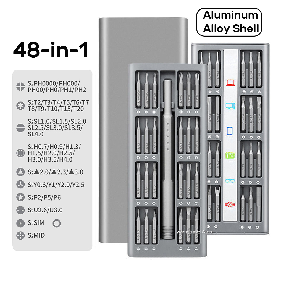 ชุดไขควงแม่เหล็ก 48 in 1 ชุดไข - Electronics Repair Xbox บทวิจารณ์และราคา