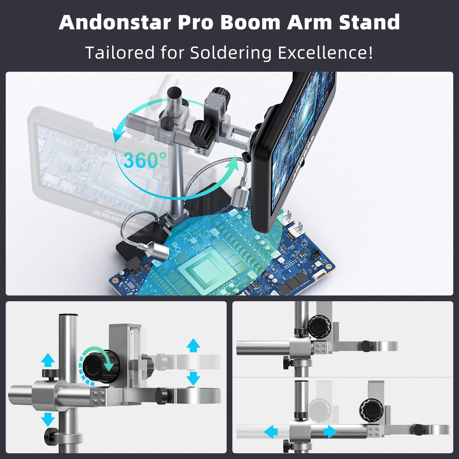 กล้องจุลทรรศน์ดิจิตอล Andonsta - Electronics Repairs บทวิจารณ์และราคา