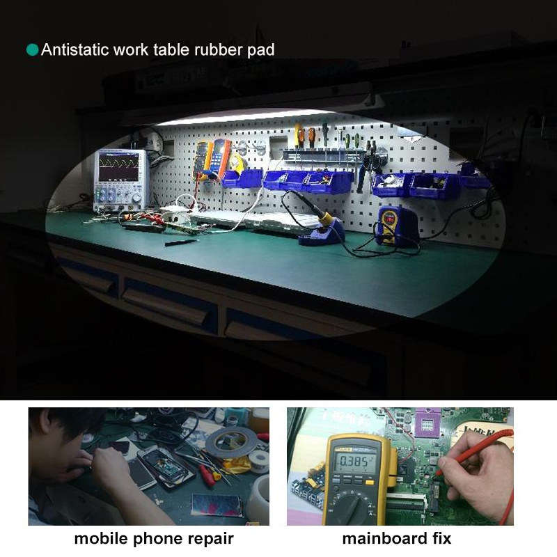 แผ่นรองงานโต๊ะ 3 มม. ป้องกันไฟ - Electronics Repairs บทวิจารณ์และราคา