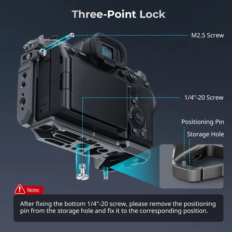 SmallRig 4481 HawkLock ชุดเคสก - Sony Camera A7 Iv บทวิจารณ์และราคา