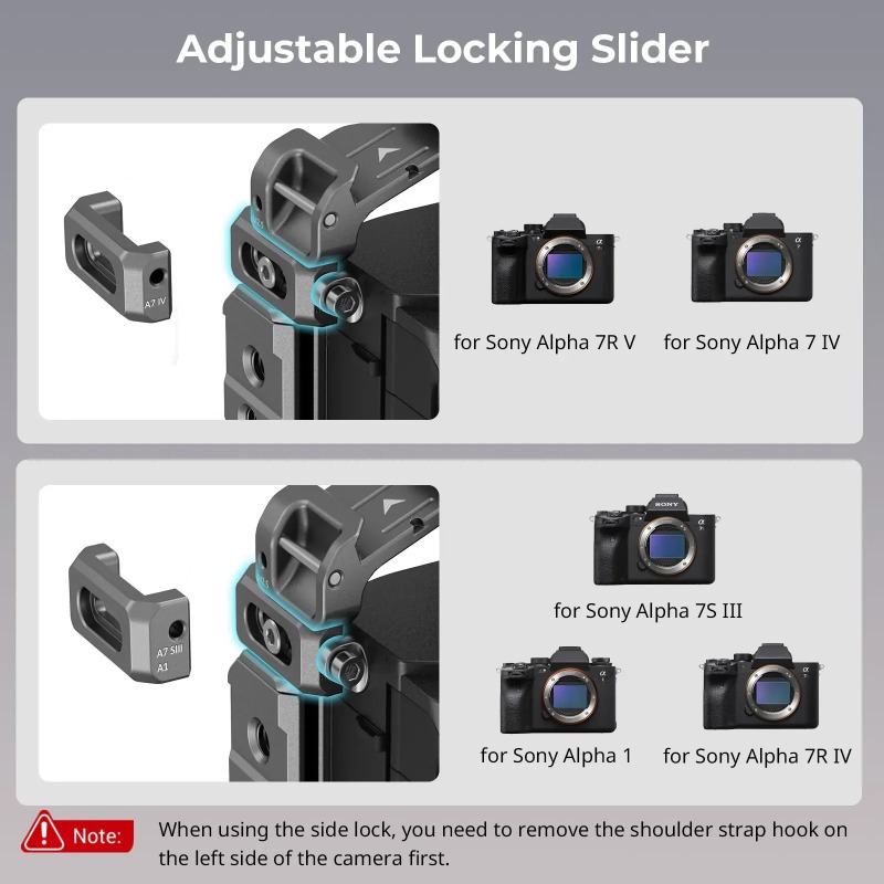 SmallRig 4481 HawkLock ชุดเคสก - Sony Camera A7 Iv บทวิจารณ์และราคา