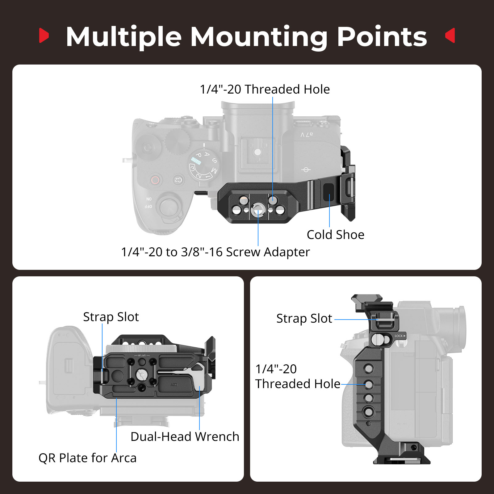 SmallRig 6023 HawkLock H38 Hal - Sony Camera A7 Iv บทวิจารณ์และราคา
