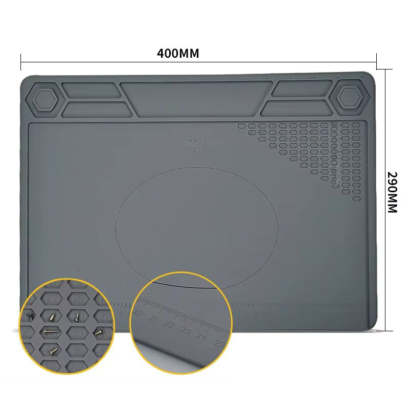 แผ่นรองซิลิโคนทนความร้อน TE-61 - Electronics Repair Xbox บทวิจารณ์และราคา
